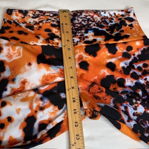 Agstract Apparel Women's Serengeti 7/8 Leggings Size Large Multicolor Print NWT - Picture 10 of 12